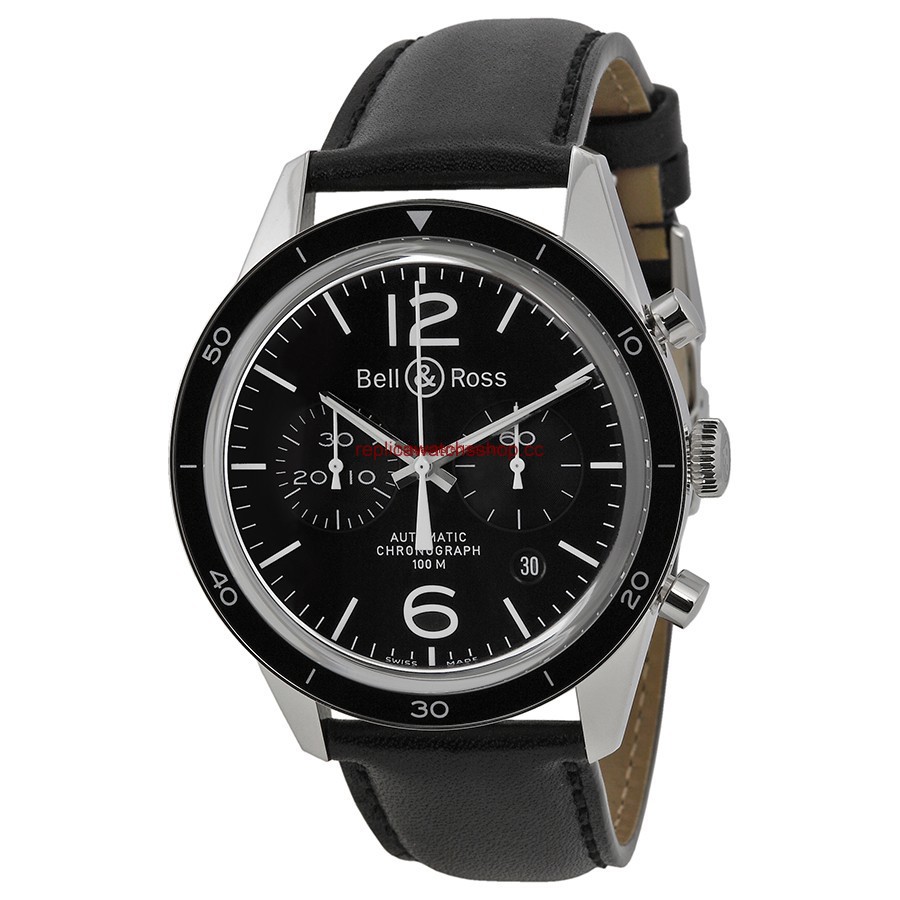 Bell & Ross Vintage BRG126-BL-BE/SCA