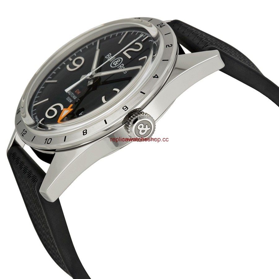 Bell & Ross Vintage BRV123-BL-GMT-SRB img1