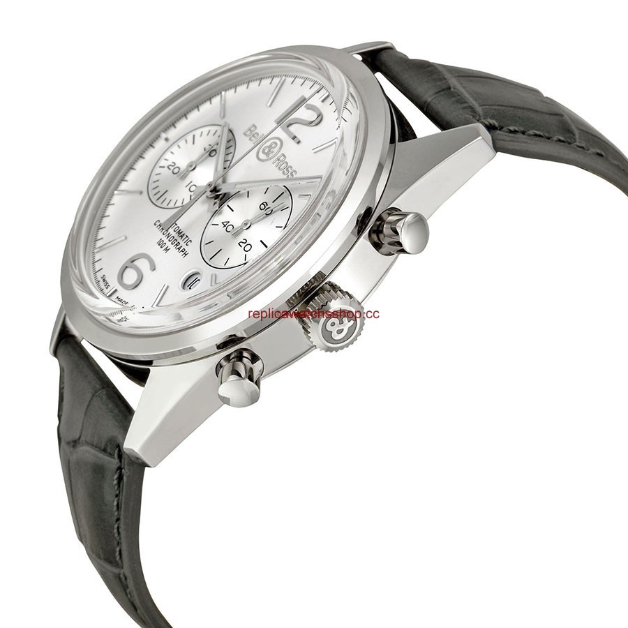 Bell & Ross Vintage BRG126-WH-ST/SCR img1