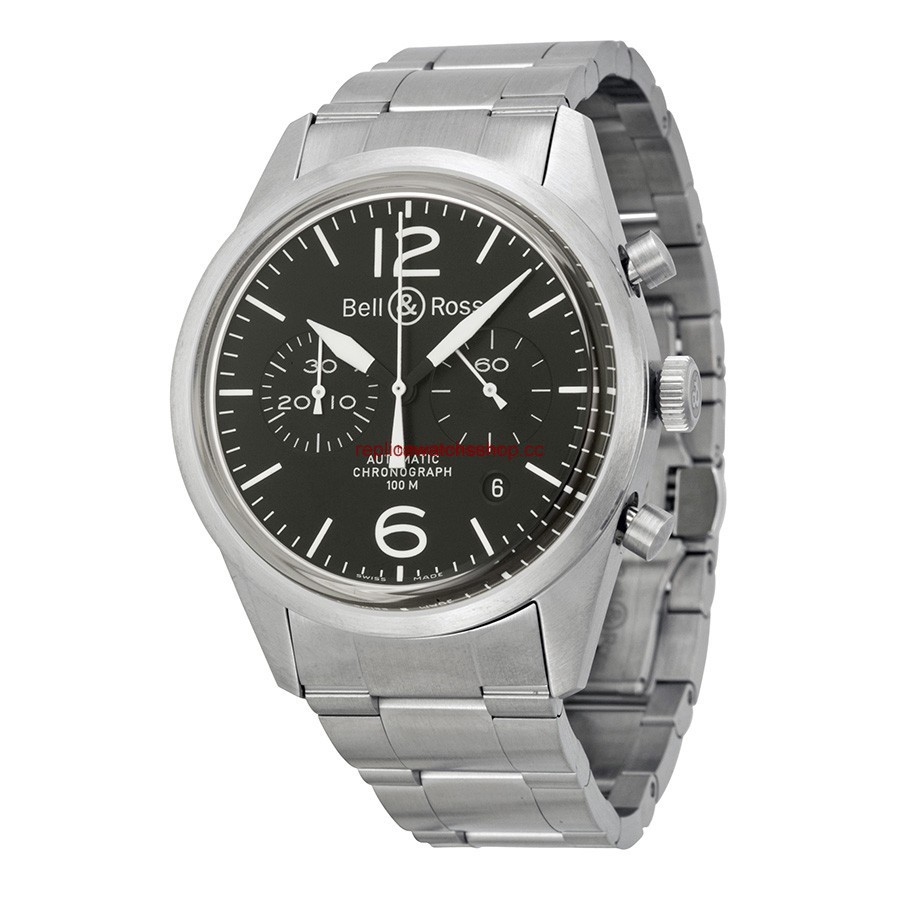 Bell & Ross Vintage BR126-ORIG-BLK-SS Bell & Ross Vintage BR126-ORIG-BLK-SS