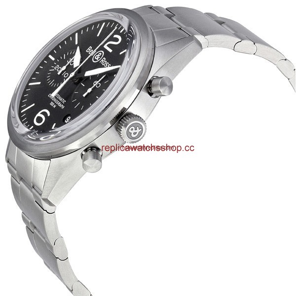 Bell & Ross Vintage BR126-ORIG-BLK-SS img1