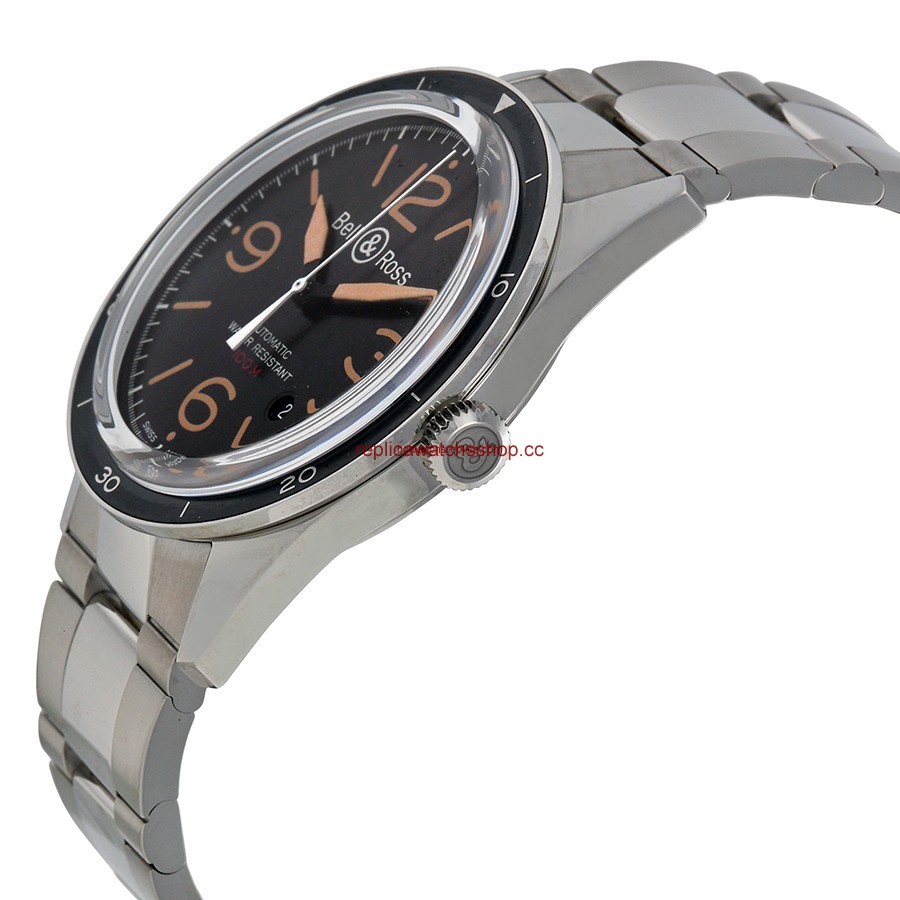 Bell & Ross Vintage BRV123-ST-HER/SST img1