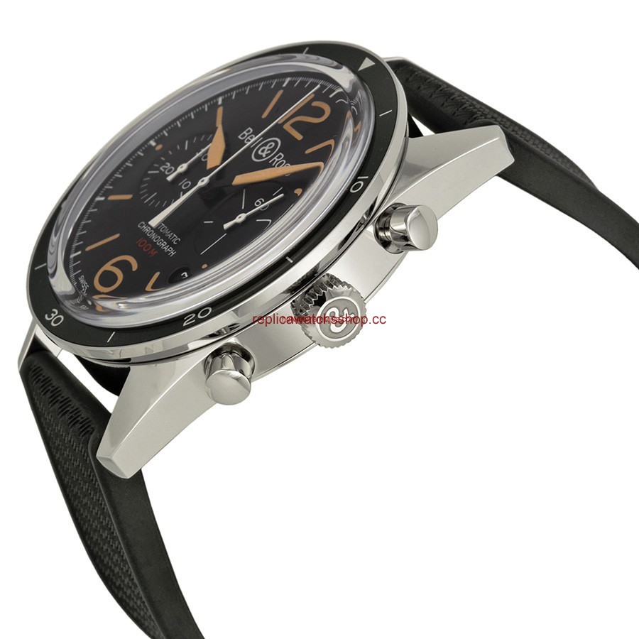 Bell & Ross Vintage BRV126-ST-HER/SRB img1