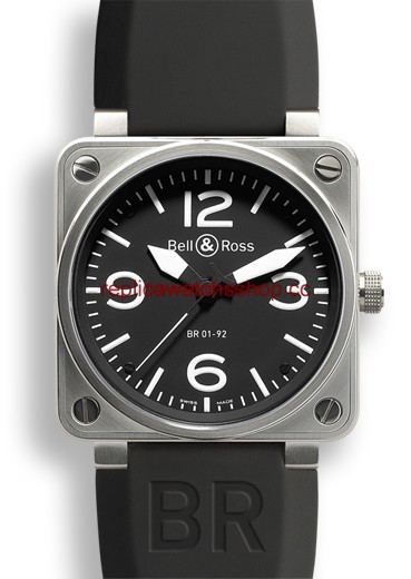 Bell & Ross BR 01 92 Steel (BR0192BLST)
