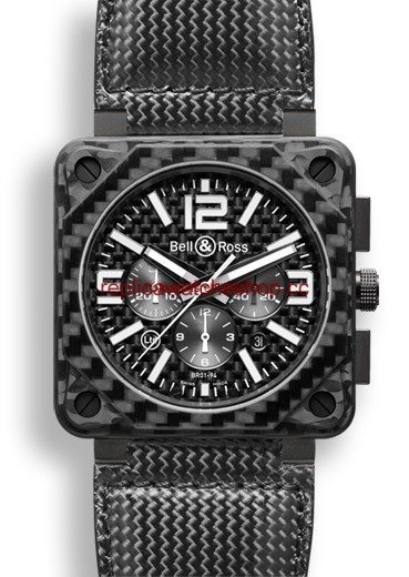 Bell & Ross BR 01 94 Carbon Fiber Chronograph (BR0194CAFIBER) Bell & Ross BR 01 94 Carbon Fiber Chronograph (BR0194CAFIBER)