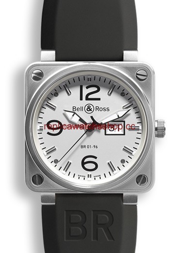 Bell & Ross BR 01 96 Grande Date (BR0196WHST)