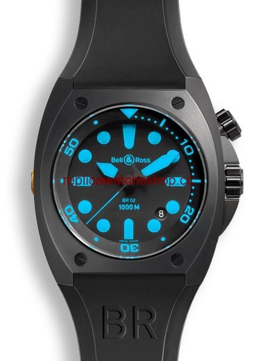 Bell & Ross BR 02-92 Blue (BR02BLUE) Bell & Ross BR 02-92 Blue (BR02BLUE)