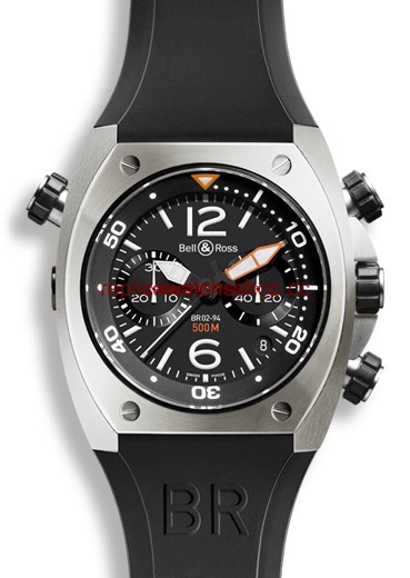 Bell & Ross BR 02 94 Chronograph Steel (BR02CHRBLST) Bell & Ross BR 02 94 Chronograph Steel (BR02CHRBLST)