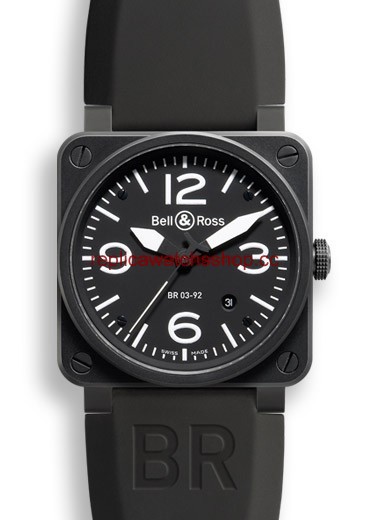 Bell & Ross BR 03 92 Carbon (BR0392BLCA) Bell & Ross BR 03 92 Carbon (BR0392BLCA)