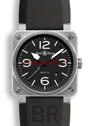 Bell & Ross BR 03 92 Steel (BR0392BLST2) Bell & Ross BR 03 92 Steel (BR0392BLST2)