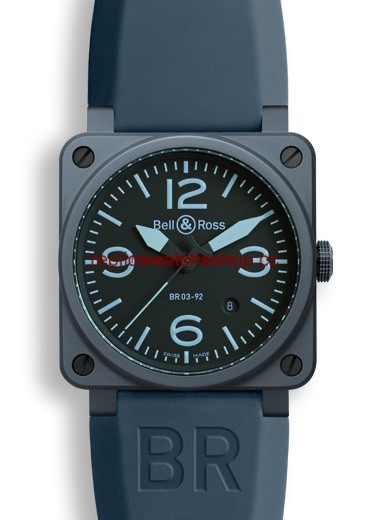 Bell & Ross BR 03 92 Blue Ceramic (BR0392CERAMBLUE) Bell & Ross BR 03 92 Blue Ceramic (BR0392CERAMBLUE)