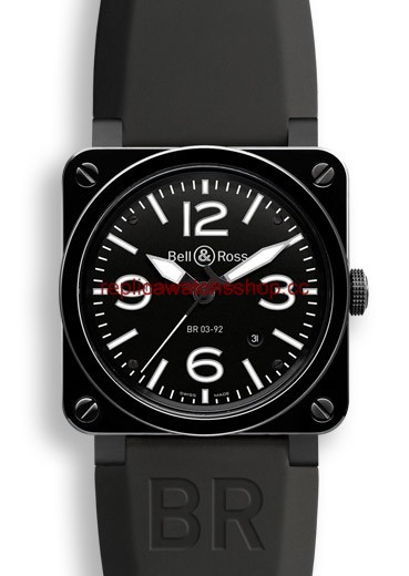 Bell & Ross BR 03 92 Black Ceramic (BR0392CERBLPSRB) Bell & Ross BR 03 92 Black Ceramic (BR0392CERBLPSRB)