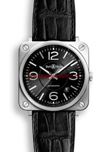 Bell & Ross BR S Officer Black (BRS92BLST) Bell & Ross BR S Officer Black (BRS92BLST)