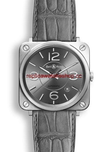 Bell & Ross BR S Officer Ruthenium (BRS92RUSTSCR) Bell & Ross BR S Officer Ruthenium (BRS92RUSTSCR)