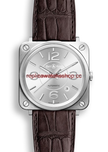 Bell & Ross BR S Officer Silver (BRS92SISTSCR)