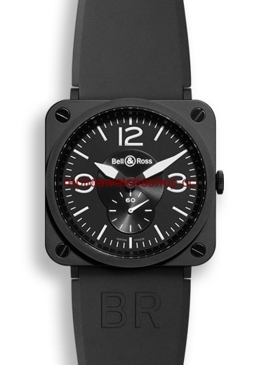 Bell & Ross BR S Matte Black Ceramic (BRSBLCMATSRB) Bell & Ross BR S Matte Black Ceramic (BRSBLCMATSRB)