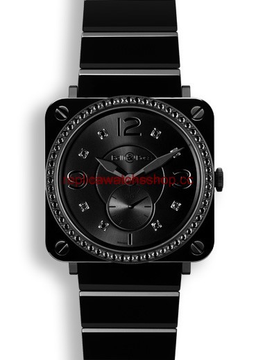 Bell & Ross BR S Black Ceramic Phantom Diamonds (BRSBLCPHLGDSCE) Bell & Ross BR S Black Ceramic Phantom Diamonds (BRSBLCPHLGDSCE)