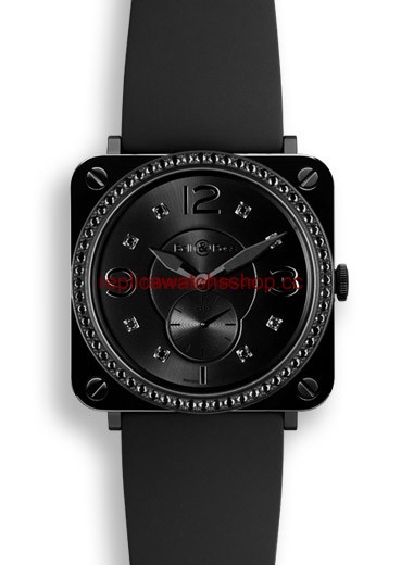 Bell & Ross BR S Black Ceramic Phantom Diamonds (BRSBLCPHLGDSRB) Bell & Ross BR S Black Ceramic Phantom Diamonds (BRSBLCPHLGDSRB)