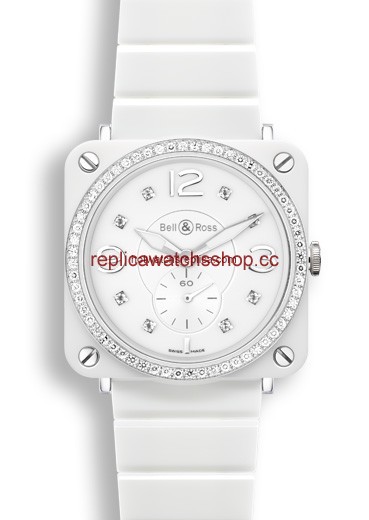 Bell & Ross BR S White Ceramic Diamond (BRSWHCPHLGDSCE) Bell & Ross BR S White Ceramic Diamond (BRSWHCPHLGDSCE)