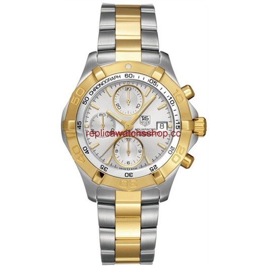 TAG Heuer Aquaracer Calibre 16 Chronograph Two Tone Bracelet (CAF2120.BB0816) TAG Heuer Aquaracer Calibre 16 Chronograph Two Tone Bracelet (CAF2120.BB0816)