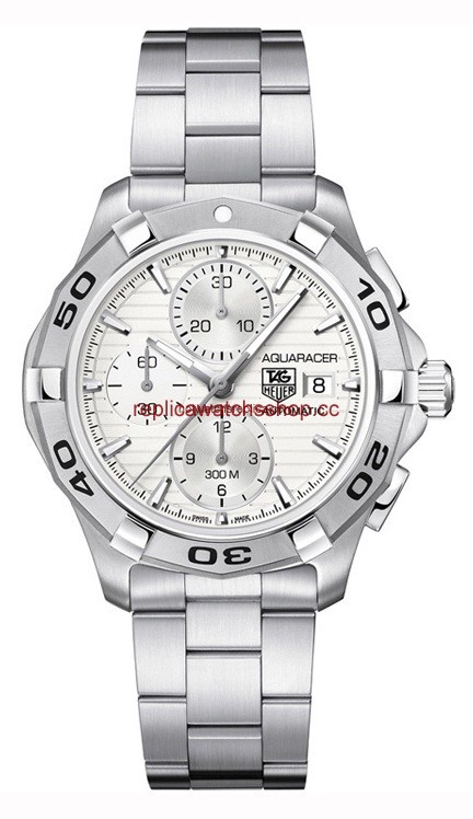 TAG Heuer Aquaracer Calibre 16 Chronograph Silver Bracelet (CAP2111B.A0833) TAG Heuer Aquaracer Calibre 16 Chronograph Silver Bracelet (CAP2111B.A0833)