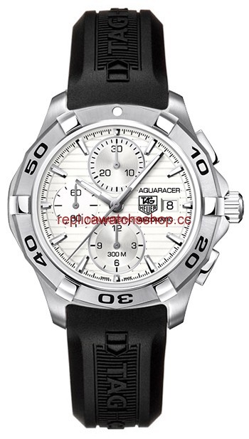 TAG Heuer Aquaracer Calibre 16 Chronograph Silver Rubber (CAP2111.FT6028) TAG Heuer Aquaracer Calibre 16 Chronograph Silver Rubber (CAP2111.FT6028)
