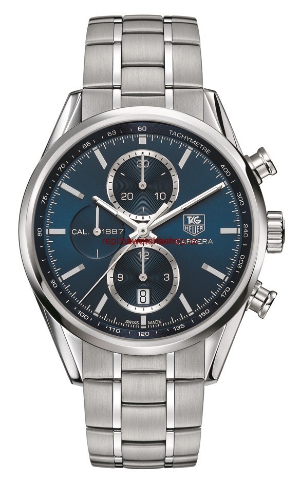 TAG Heuer Carrera Calibre 1887 41 Blue Bracelet (CAR2115.BA0724) TAG Heuer Carrera Calibre 1887 41 Blue Bracelet (CAR2115.BA0724)