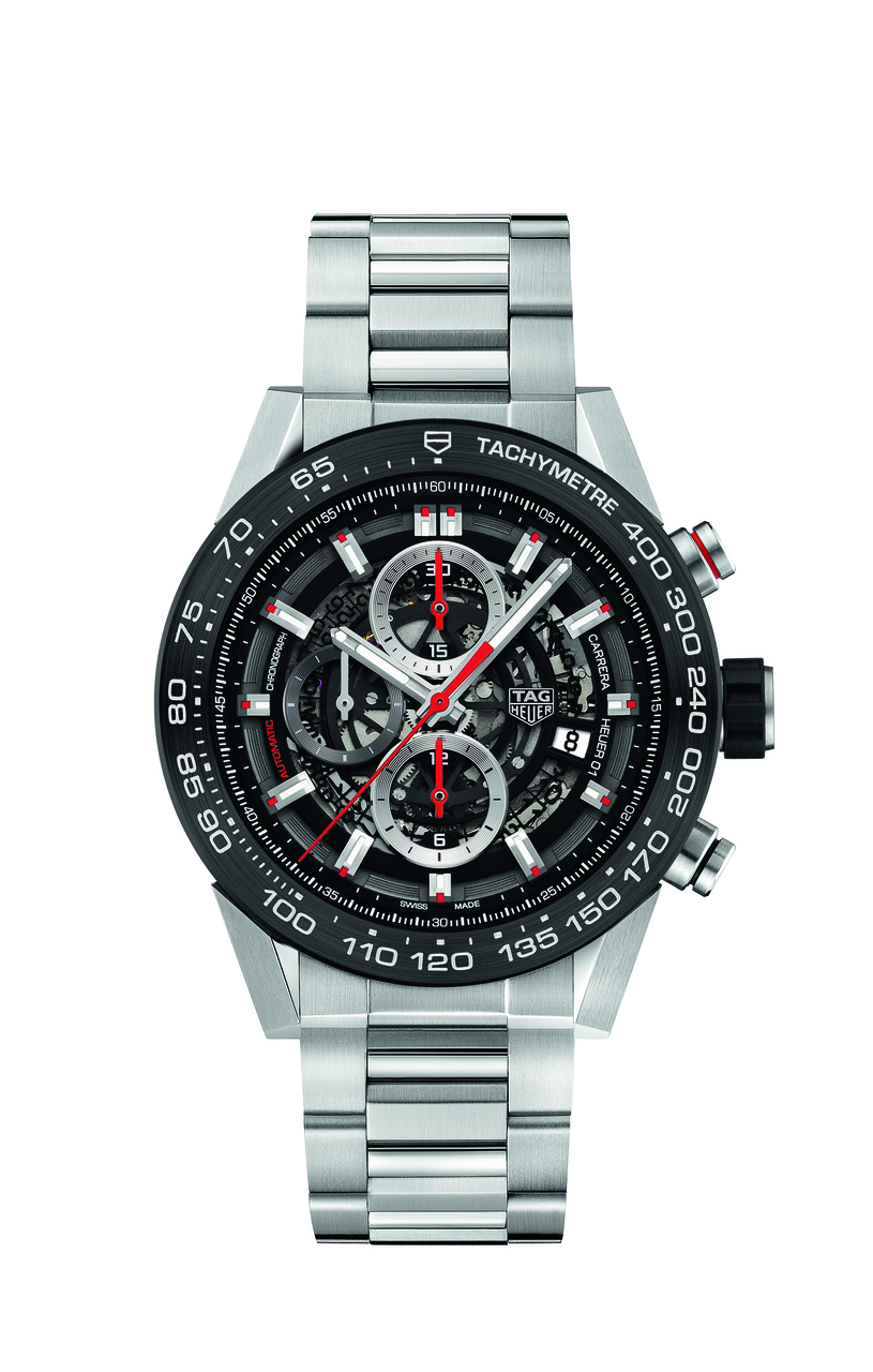 TAG Heuer Carrera Heuer 01 Bracelet Steel (CAR2A1W.BA0703) TAG Heuer Carrera Heuer 01 Bracelet Steel (CAR2A1W.BA0703)