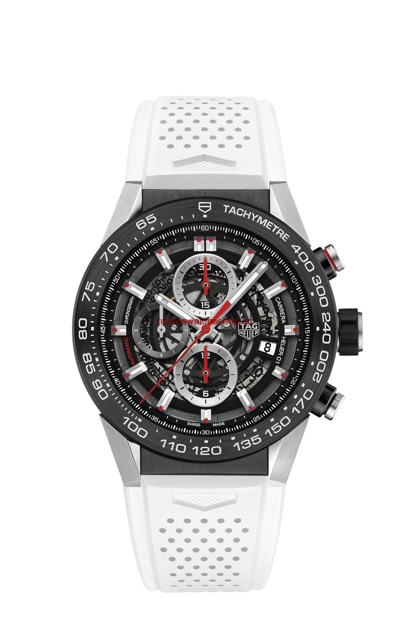 TAG Heuer Carrera Heuer 01 White Touch (CAR2A1Z.FT6051) TAG Heuer Carrera Heuer 01 White Touch (CAR2A1Z.FT6051)