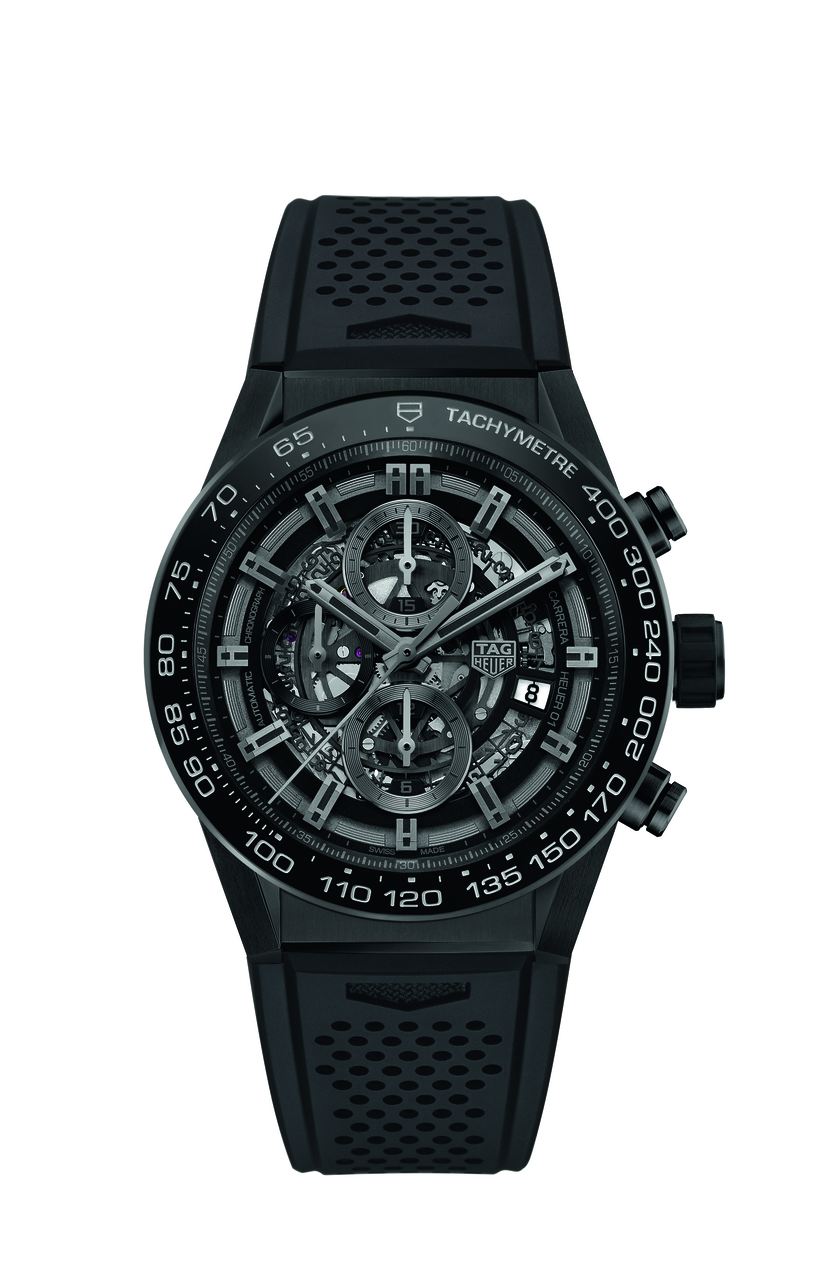 TAG Heuer Carrera Heuer 01 Black Ceramic (CAR2A90.FT6071) TAG Heuer Carrera Heuer 01 Black Ceramic (CAR2A90.FT6071)