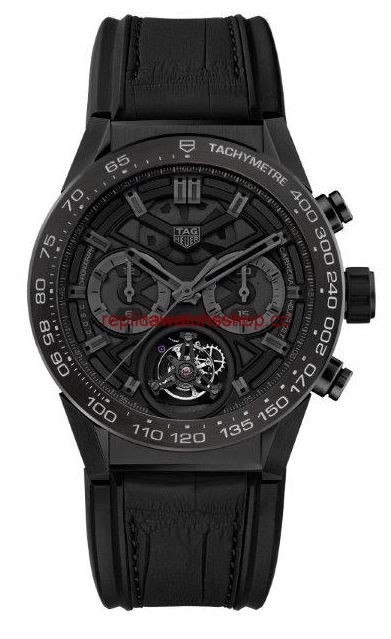 TAG Heuer Carrera Chronograph Tourbillon Heuer-02T Phantom (CAR5A8Z.FC6377) TAG Heuer Carrera Chronograph Tourbillon Heuer-02T Phantom (CAR5A8Z.FC6377)