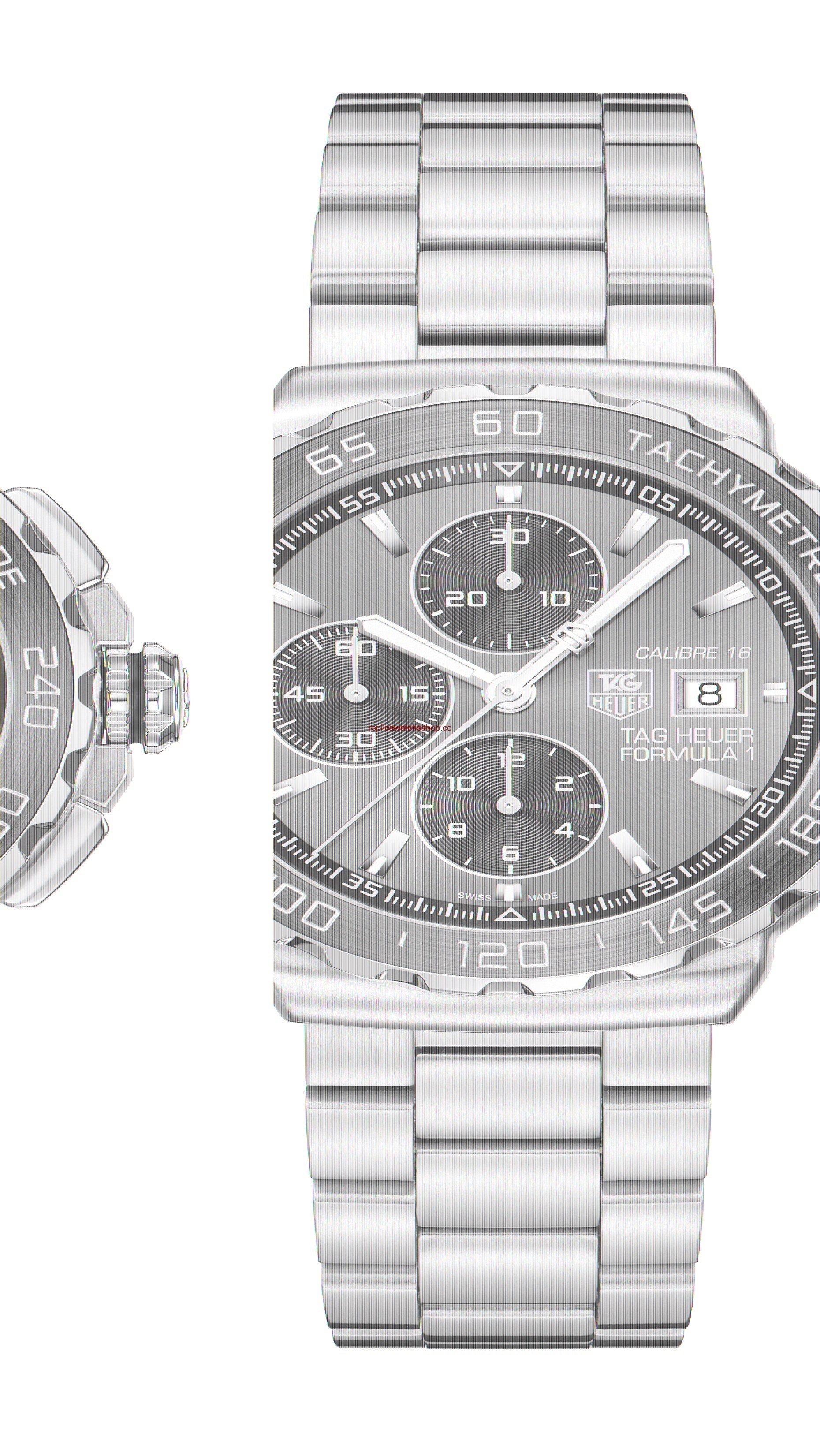 TAG Heuer Formula 1 Calibre 16 (CAU2010BA0874)