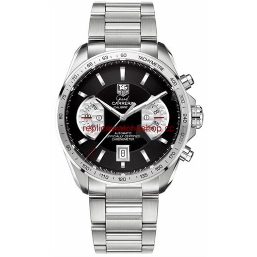 TAG Heuer Grand Carrera Calibre 17 RS Chronograph Black / Bracelet (CAV511A.BA0902) TAG Heuer Grand Carrera Calibre 17 RS Chronograph Black / Bracelet (CAV511A.BA0902)