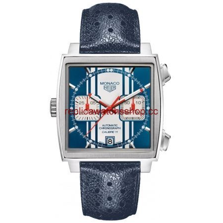 TAG Heuer Monaco Calibre 11 Steve McQueen Striping (CAW211D.FC6300) TAG Heuer Monaco Calibre 11 Steve McQueen Striping (CAW211D.FC6300)