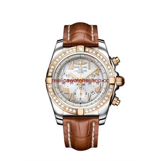 Breitling Chronomat 44 Two Tone / Diamond / MOP / Roman (CB011012.A693) Breitling Chronomat 44 Two Tone / Diamond / MOP / Roman (CB011012.A693)