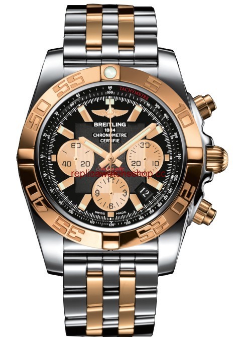Breitling Chronomat 44 Two Tone / Black (CB011012.B968) Breitling Chronomat 44 Two Tone / Black (CB011012.B968)