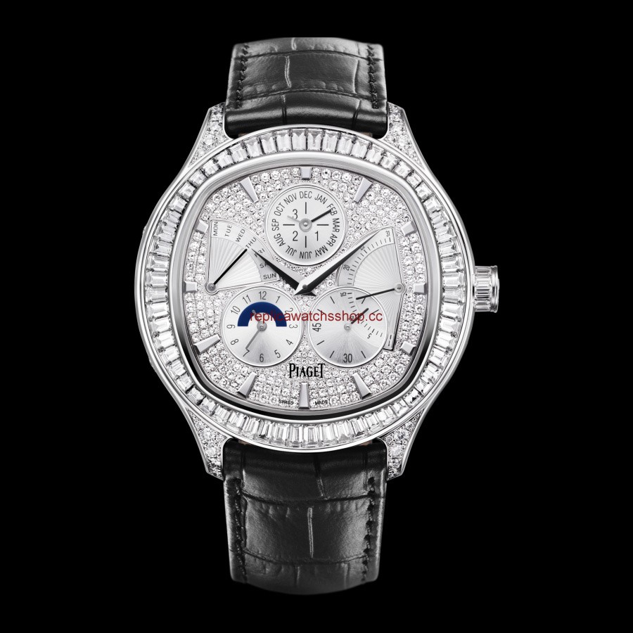 Piaget Emperador Coussin Perpetual Calendar White Gold Full Diamond (G0A35020) Piaget Emperador Coussin Perpetual Calendar White Gold Full Diamond (G0A35020)