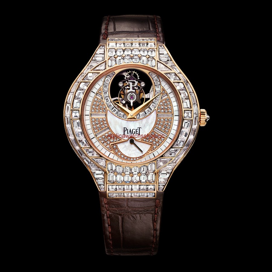 Piaget Polo Tourbillon 39 Pink Gold Diamond (G0A36149)