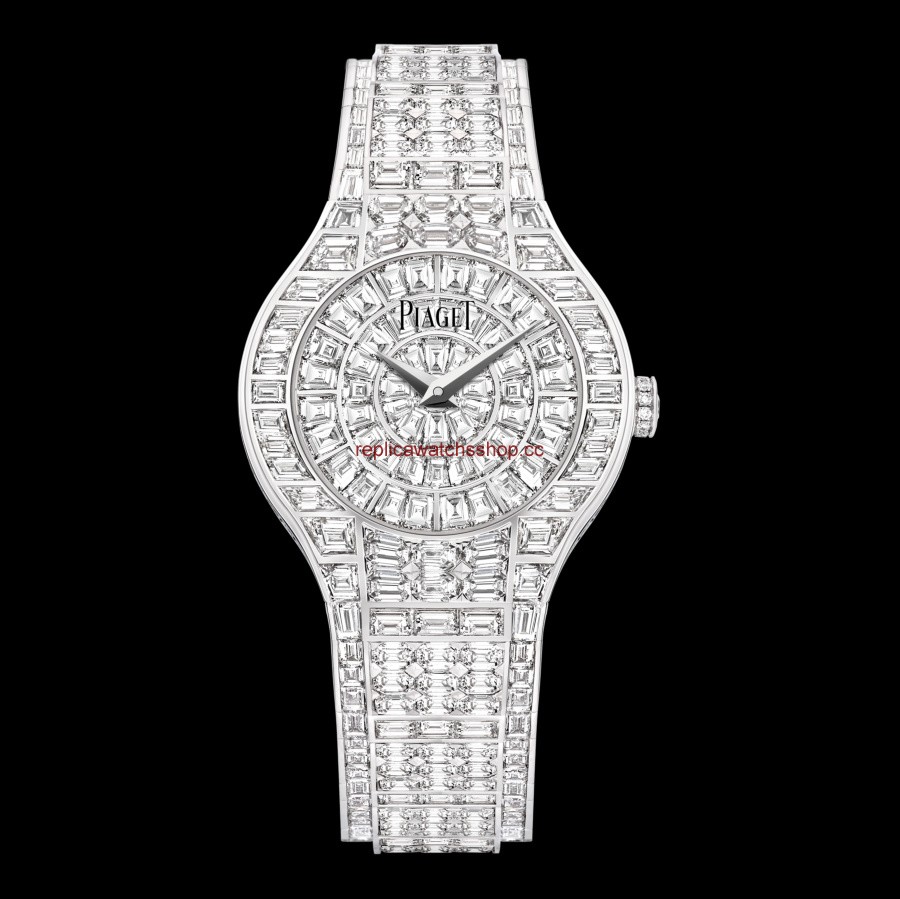 Piaget Polo 29 Quartz White Gold Full Diamond (G0A38029) Piaget Polo 29 Quartz White Gold Full Diamond (G0A38029)