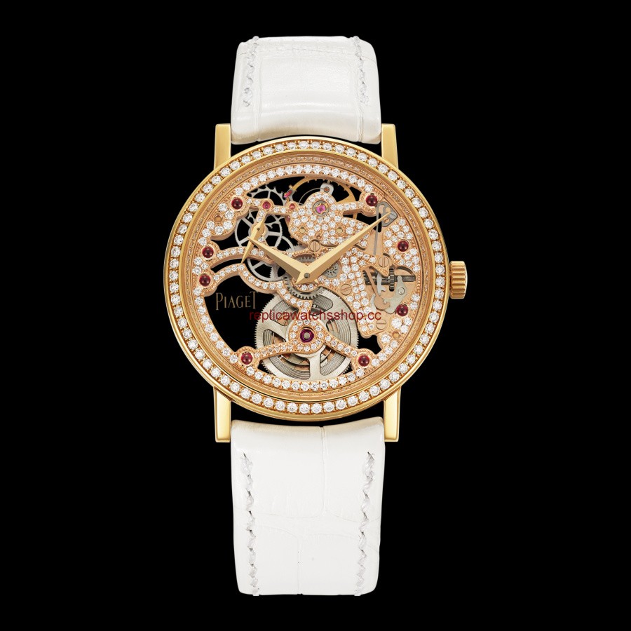 Piaget Altiplano Skeleton 34 Pink Gold Diamond (G0A38121) Piaget Altiplano Skeleton 34 Pink Gold Diamond (G0A38121)