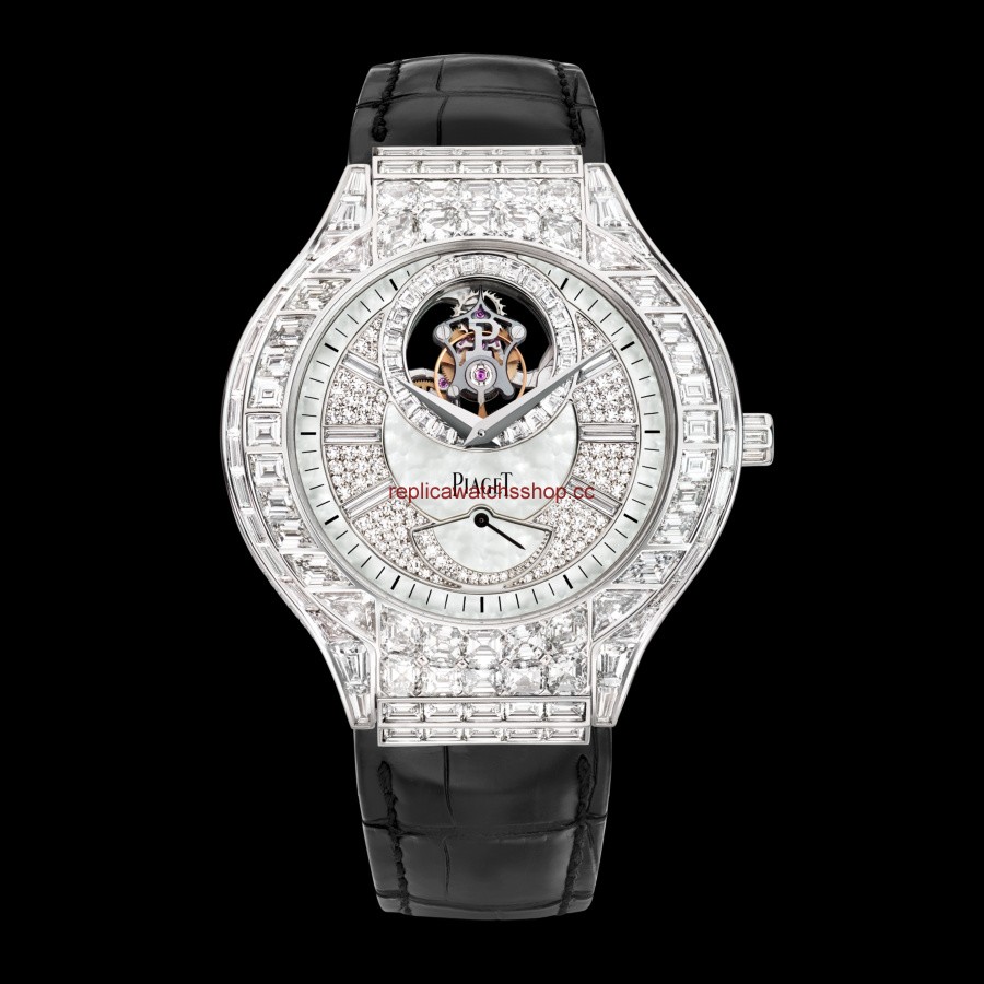 Piaget Polo Tourbillon 44 White Gold Diamond (G0A38148)