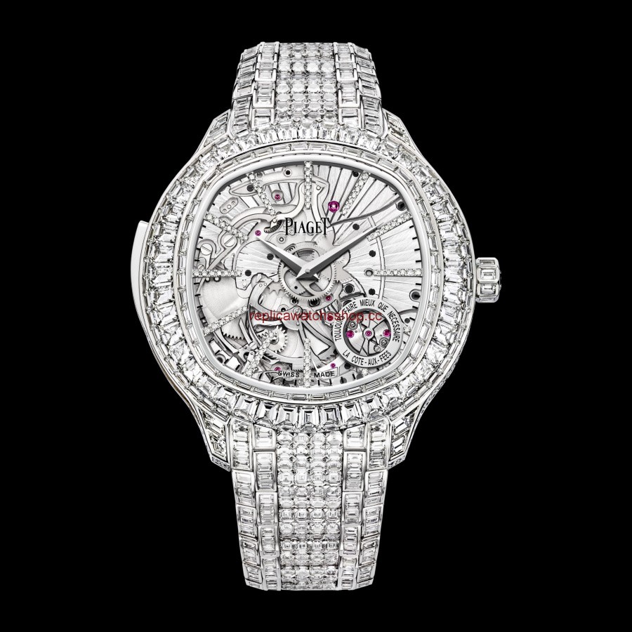 Piaget Emperador Coussin Minute Repeater White Gold Diamond Bracelet (G0A39020) Piaget Emperador Coussin Minute Repeater White Gold Diamond Bracelet (G0A39020)