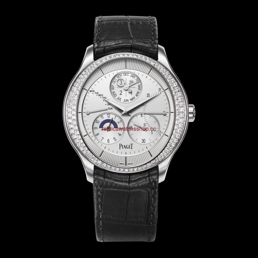 Piaget Gouverneur Perpetual Calendar White Gold Diamond (G0A40019) Piaget Gouverneur Perpetual Calendar White Gold Diamond (G0A40019)