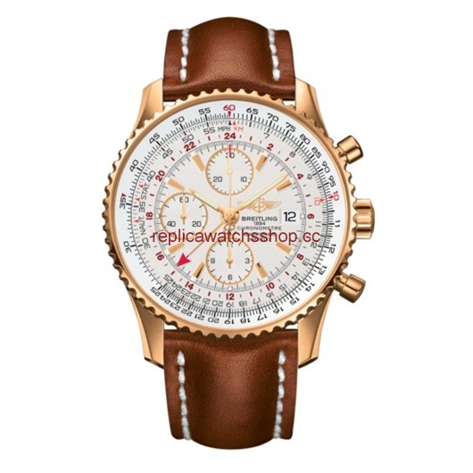 Breitling Navitimer World Red Gold / Calf / Silver (H2432212.G664.439X) Breitling Navitimer World Red Gold / Calf / Silver (H2432212.G664.439X)