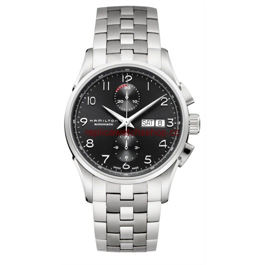 Hamilton Jazzmaster Maestro Automatic Chronograph 41mm Black Dial Bracelet (H32576135) Hamilton Jazzmaster Maestro Automatic Chronograph 41mm Black Dial Bracelet (H32576135)