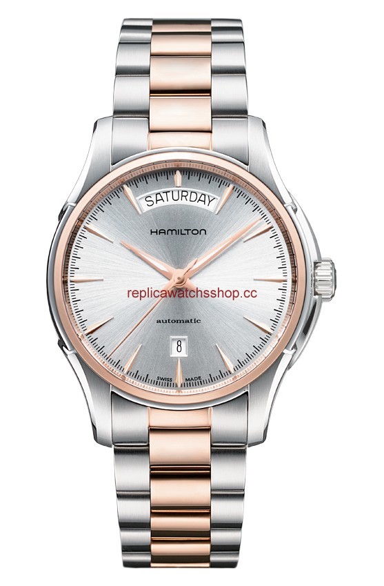 Hamilton Jazzmaster Day Date 40mm Silver Dial Two Tone (H32595151) Hamilton Jazzmaster Day Date 40mm Silver Dial Two Tone (H32595151)