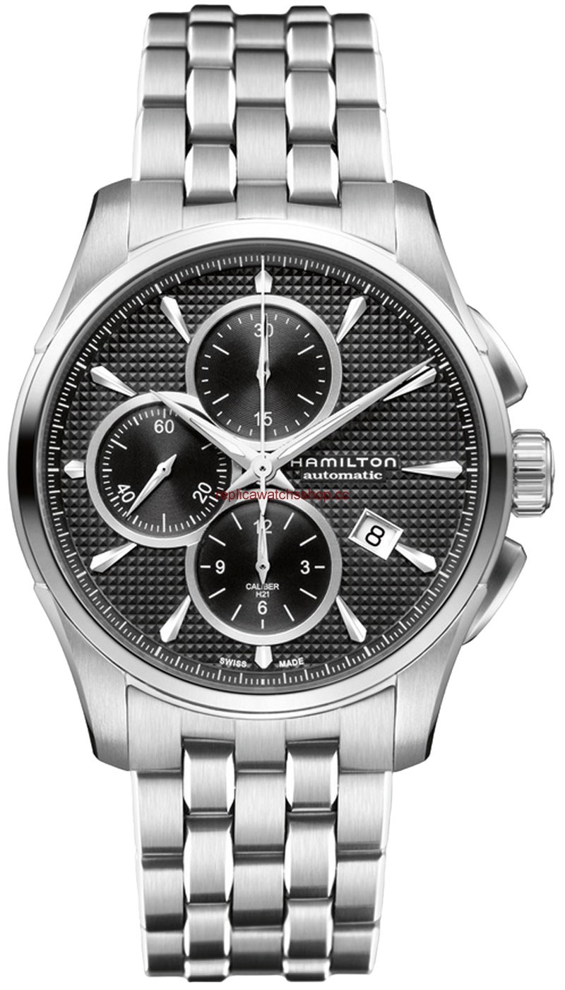 Hamilton Jazzmaster Automatic Chronograph 42mm Black Dial Bracelet (H32596131) Hamilton Jazzmaster Automatic Chronograph 42mm Black Dial Bracelet (H32596131)