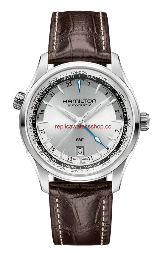 Hamilton Jazzmaster GMT 42mm Silver Dial (H32605551) Hamilton Jazzmaster GMT 42mm Silver Dial (H32605551)