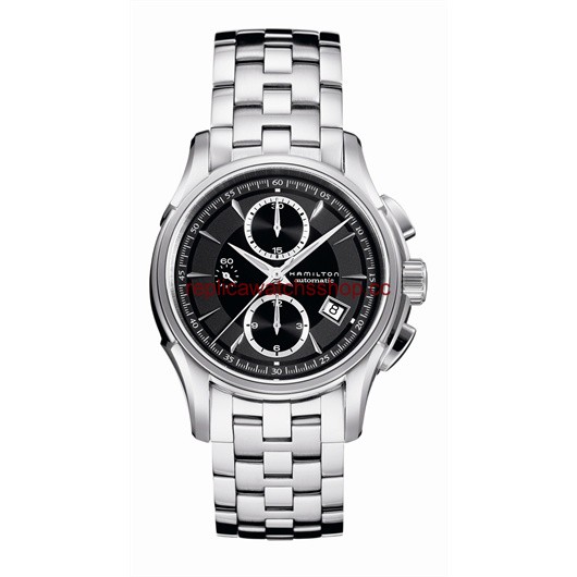 Hamilton Jazzmaster Automatic Chronograph 42mm Black Dial Bracelet (H32616133)