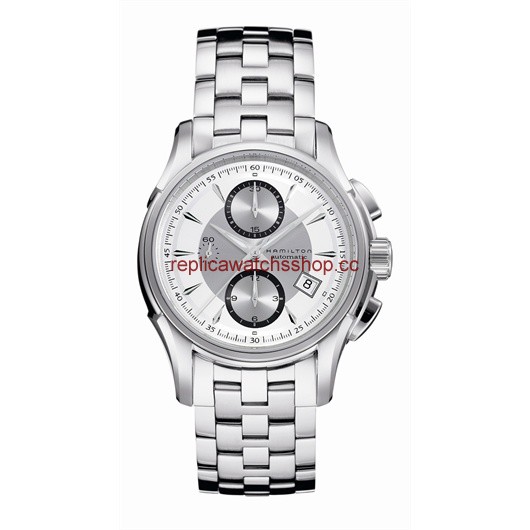 Hamilton Jazzmaster Automatic Chronograph 42mm White Dial Bracelet (H32616153) Hamilton Jazzmaster Automatic Chronograph 42mm White Dial Bracelet (H32616153)